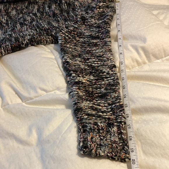 RACHEL Rachel Roy MultiColor Wool/Alpaca Blend Snap Sweater S - Picture 10 of 12